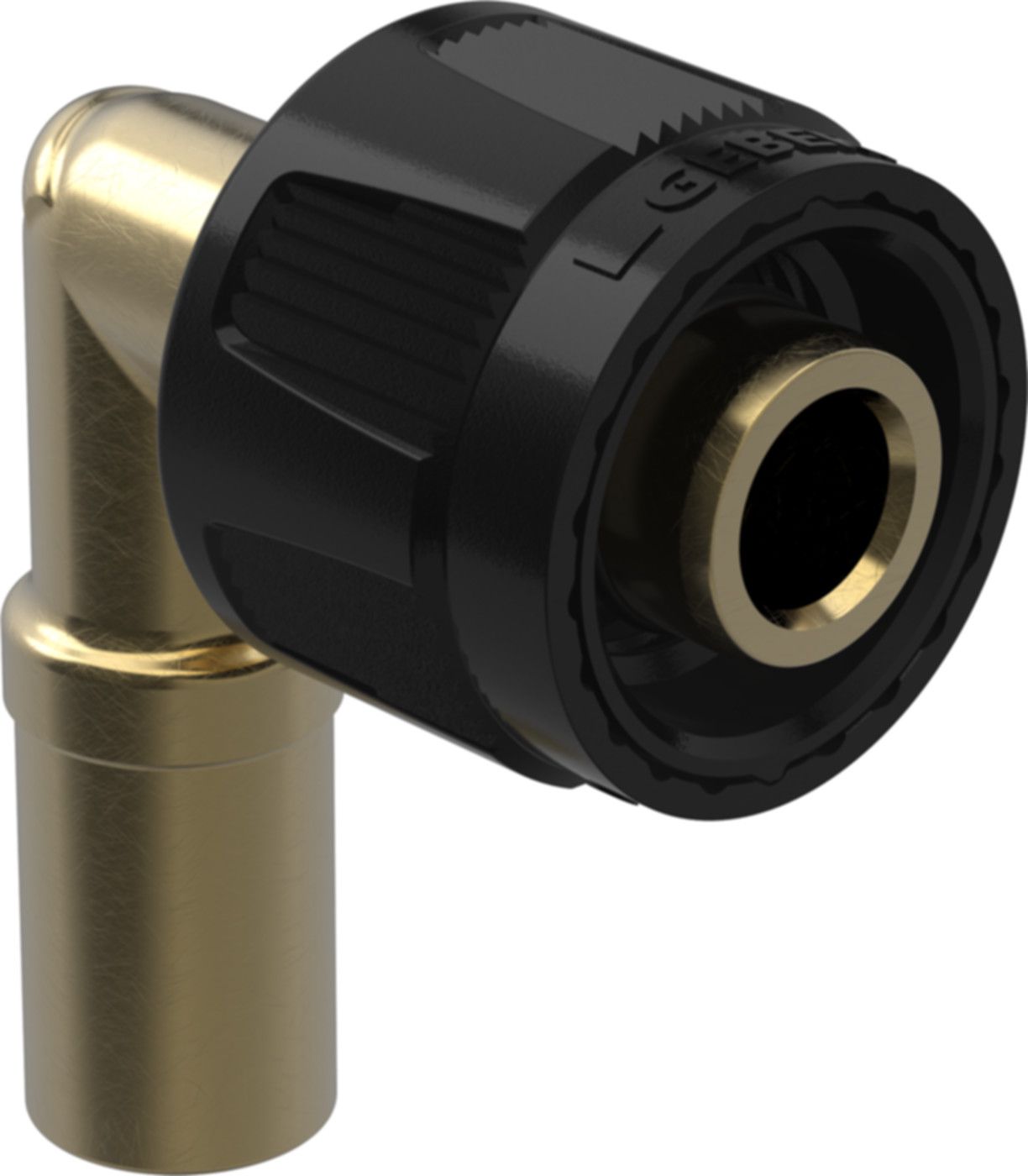 Übergangswinkel 90° 1/2"-15mm 61121 mit Steckende, mit MasterFix - Mapress-Sanitär-Presssystem-Formstücke