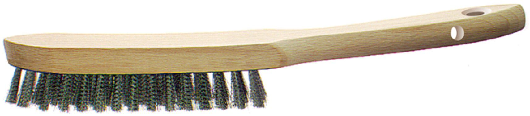 ZEINTRA Stahldrahtbürste, INOX 3-Reihen, mit Stiel, 543R - Feilen, Bürsten