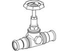 Mapress Geradsitz Absperrventil d 35 94866 - Geberit Systemventile / Armaturen