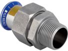 Übergang lösbar mit AG 28mm- 1" 34437 Überwurfmutter Edelstahl - Mapress-Gas-Formstücke