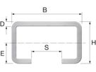 Montageschiene R2 20x34mm 2M 50011 - Flamco-Rohrschellen