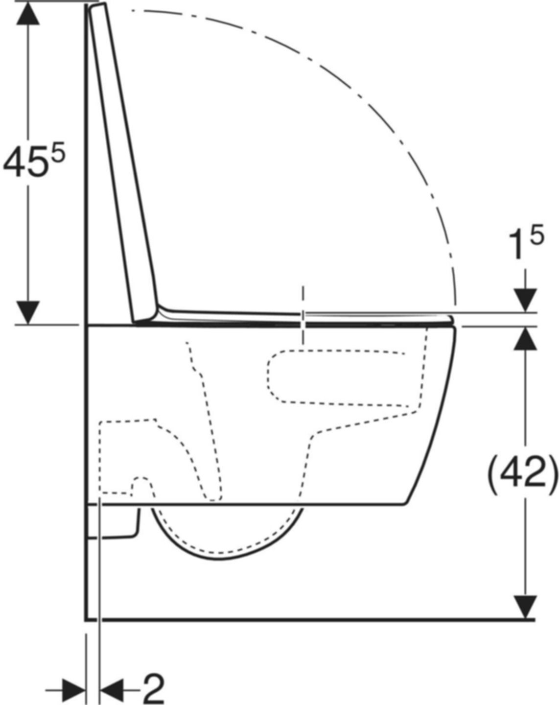 iCon Set Wand-WC Tiefspüler TurboFlush mit Installationszubehör 504.079.00.1 - Geberit Grossisten Shop-Sortiment