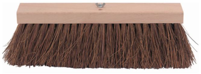Strassenbesen Piassava, ohne Stiel L= 400mm, B= 75mm - Reinigung