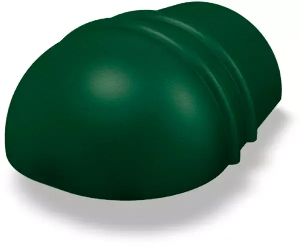 PREFA Gratreitervorkopf stucco 06 P.10 Moosgrün 110337 - PREFA Dachsysteme