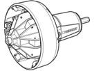Rohrschaber in Koffer 110mm 359.915.00.1 für PE und Silent - Geberit Werkzeuge und Zubehör