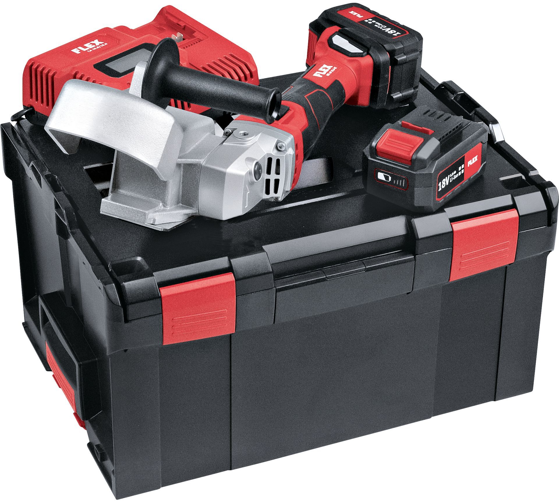 FLEX Rinnenträgereinlassfräse RFE 40 18V , 2x 5.0Ah , 3800-6200 1/min - Spenglerwerkzeuge