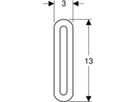 Verbindungslasche 461.022.00.1 - Geberit-GIS
