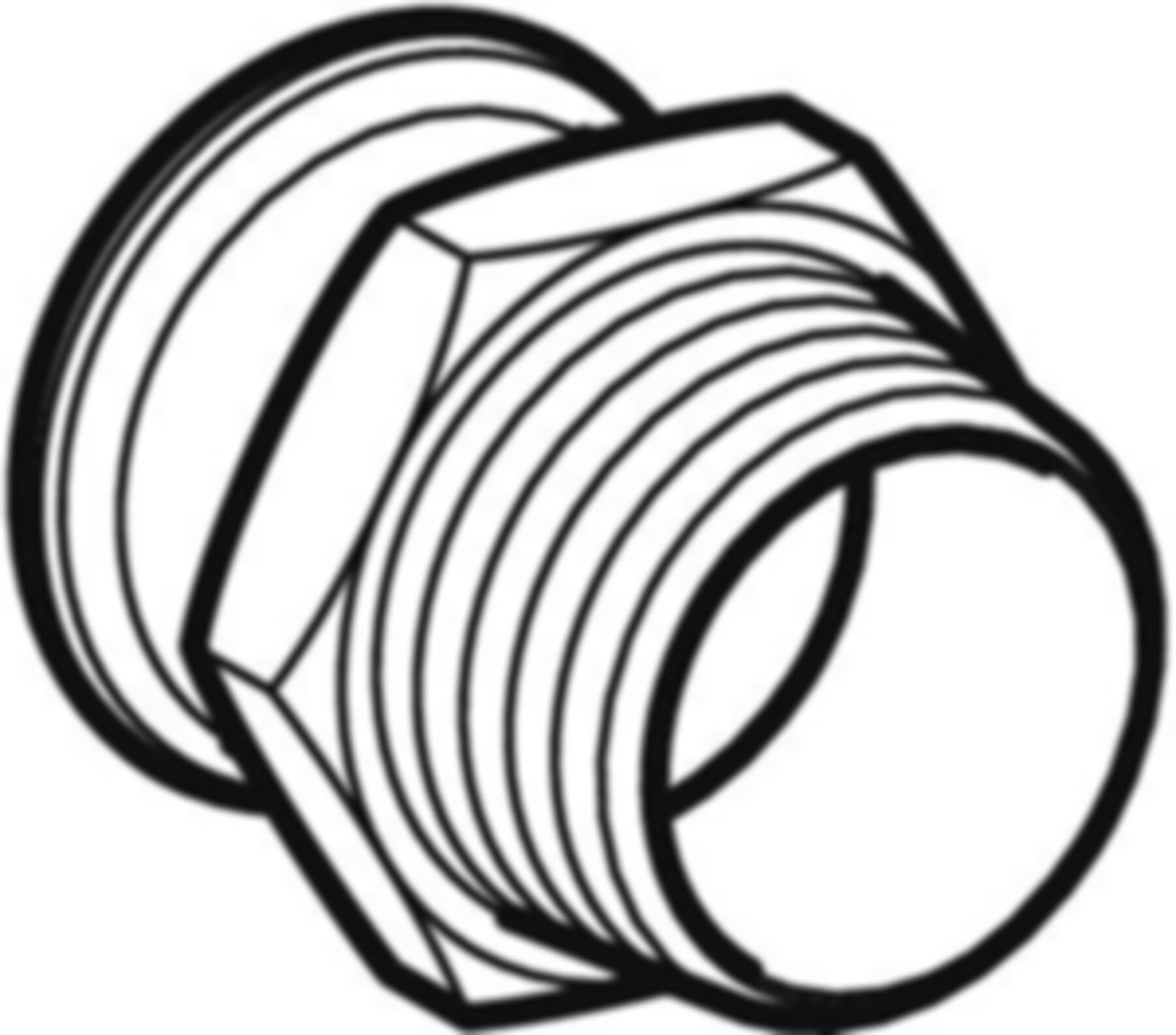 Übergang mit AG 76.1 x 21/2" 31713 - Mapress-Sanitär-Supersize-Formstücke