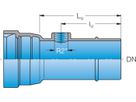 Spitzend/Muffenstück mit 2" IG Typ A System BLS DN 200 - Frischhut Steckmuffenformstücke