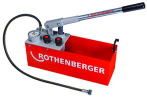 ROTHENBERGER Prüfpumpe, RP 50-S 6.0200, 12l, 0 - 60bar mit 1bar-Teilung - Sanitärwerkzeuge
