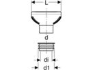 Rohrbelüftungsventil GRB 90 f.Silent d 75/90 für Rohre 99.5mm 310.007.00.1 - Geberit-Dämmung / Brandschutz
