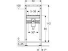 Element für Waschtisch mit Unterputz-Sifon, Typ 112 111.475.00.2 - Geberit-Duofix