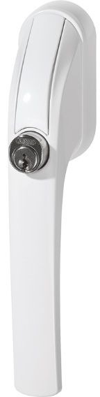 Fenstergriff Abus FG300S silb. abschliessbar gleichschl. FG300S AL0125 - Scharniere, Verschlüsse und Zubehör