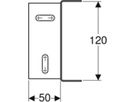 Montagefüsse Set à 2 Stk. 650.416.00.2 zu Verteilerschrank - Geberit-Push Fit-Formstücke