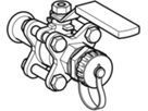Kugelhahn geflanscht 22mm- 1" 92112 mit Schlauchanschluss - Geberit Systemventile / Armaturen