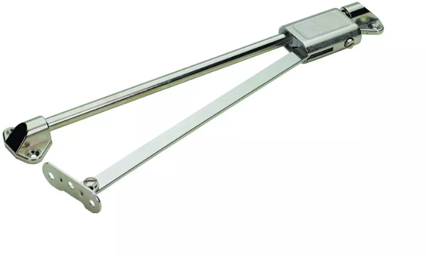 Hettich Bremsklappenhalter vernickelt 350mm - Diverse Möbelbeschläge und Zubehör