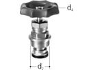 Oberteil Geradsitzventil 1/2" 5340.240 mit Metall-Handrad - JRG Armaturen