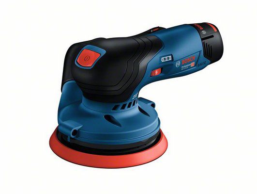 Akku-Exzenterschleifer GEX 12V-125 Schleifteller, Schleifblatt, Staubbeutel, L-BOXX - Bosch Elektrowerkzeuge
