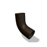 Rohrbogen 72° Ø60 mm P.10 nussbraun 202406 - PREFA Dachentwässerungssysteme