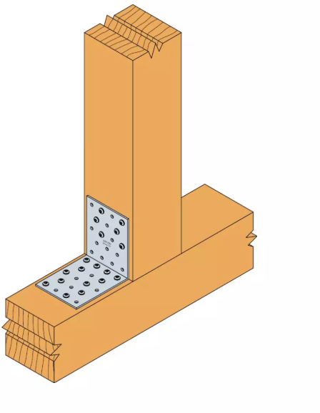 SIMPSON Winkelverbinder ANP 42.5x42.5x40x2.5mm, verzinkt - Holzverbinder