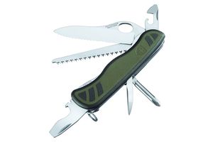 VICTORINOX Soldatenmesser Soldier 08, grün/schwarz, 0.8461.MWCH - Heften, Schneiden