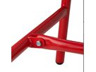 Klapp-Werkbank, rot B1005 x T505 x 32mm, Höhe= 845mm, Traglast 80kg - Werkstatteinrichtungen