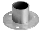 Handlaufsteckrohr mit runder Wandplatte Ø 80 mm HI. 33.7 mm 126864 - INOXTECH-Handlauf-/Geländer-System