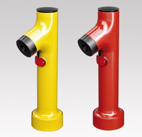 Oberteil Vollschutz  360° drehbar 1 x Storz 75, anthrazit - Wild Uno Hydranten