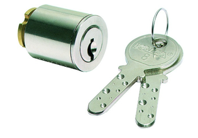 KABA 8 Aufbauzylinder Typ 1008C 25mm, mit 2 Schlüssel - Kaba 8, Lagerprodukt