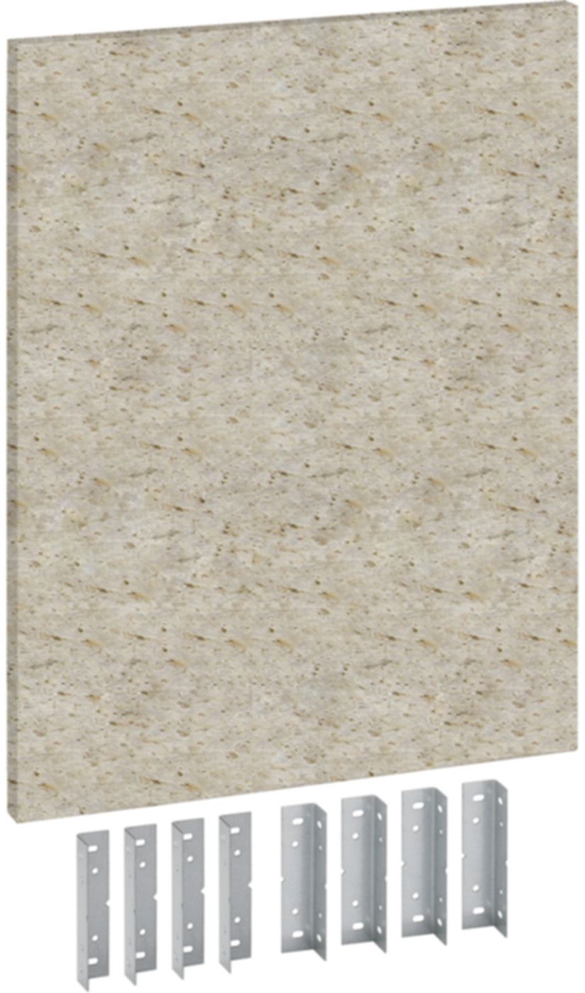 Montageplatte universell 111.899.00.1 50 x 65 x 3.2cm, nicht brennbar - Geberit-Duofix