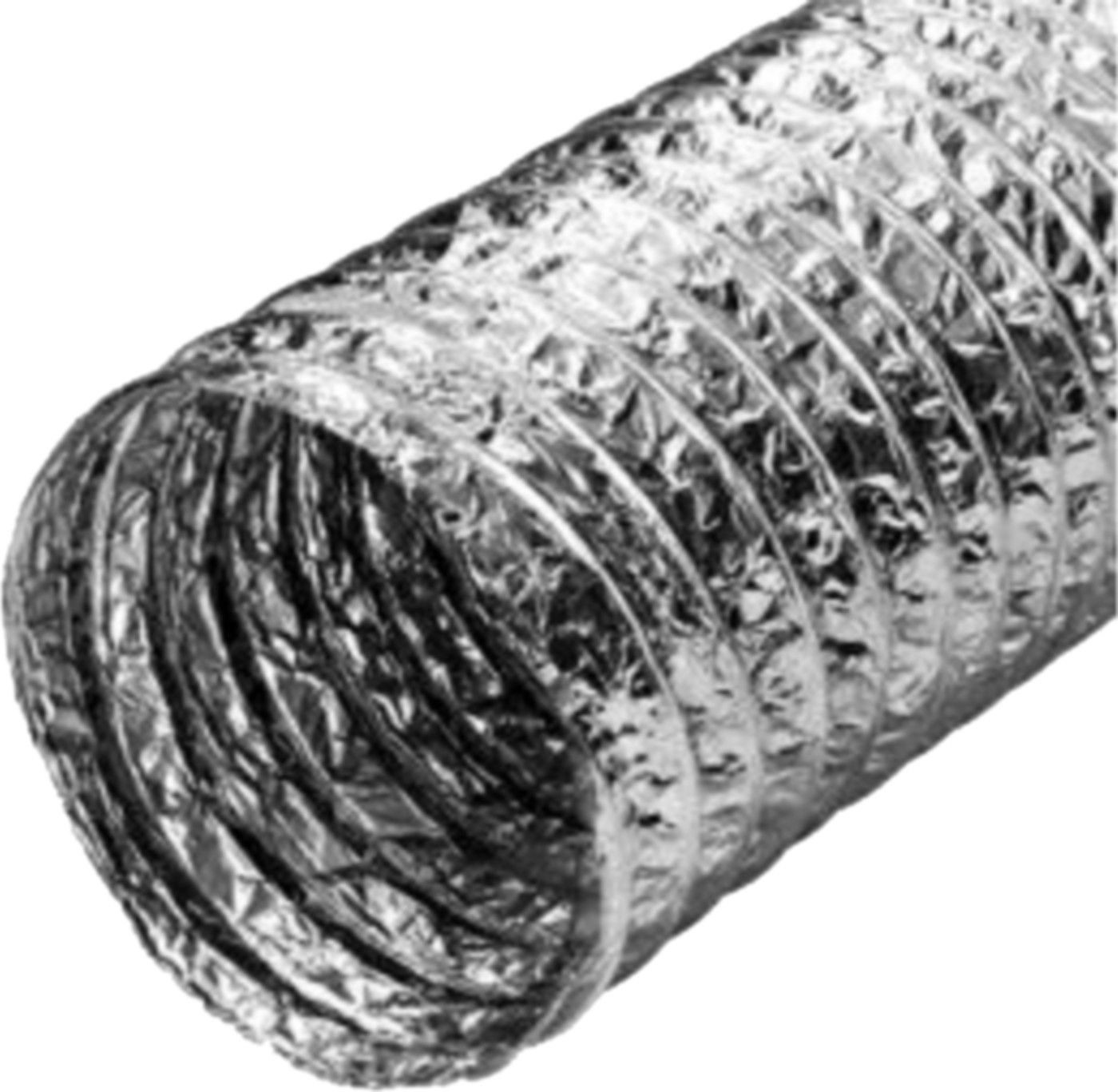 Aludec 112 hochflexibler Lüftungsschl. Aluminium/Polyester, Länge 10 m 100 mm - Flexible Lüftungsschläuche