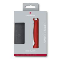 VICTORINOX Schneidbrett-Set 11cm inkl. Picknickmesser, rot - Heften, Schneiden