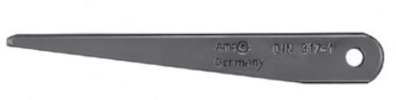 Austreibkeil, gehärtet für MK 1 + 2, L= 140mm, DIN317 - Spannen