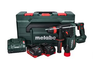 Akku-Kombihammer KH 18 LTX BL 28 Q 18V, 3.0 J , 2x 5,5 Ah , solo in metaBOX - Metabo Elektrowerkzeuge