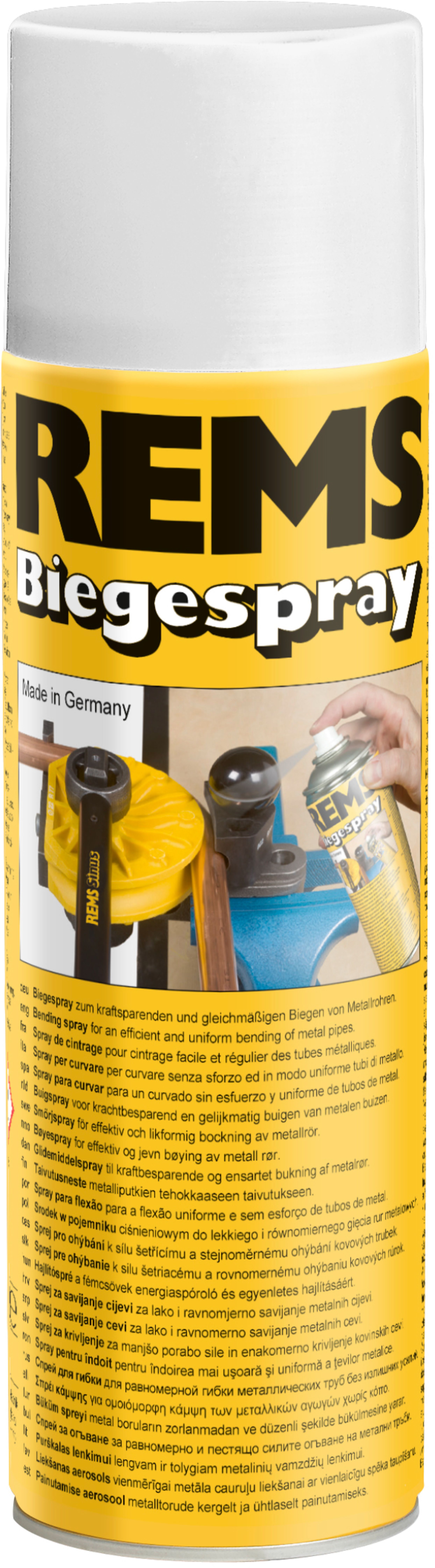 REMS Biegespray 140120, Spraydose à 400ml - Sanitärwerkzeuge