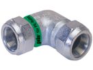 Winkel 90°, für Stahl- und PE-Rohr Typ WO 1 1/4" x d 40mm - Gebo-Kupplungen