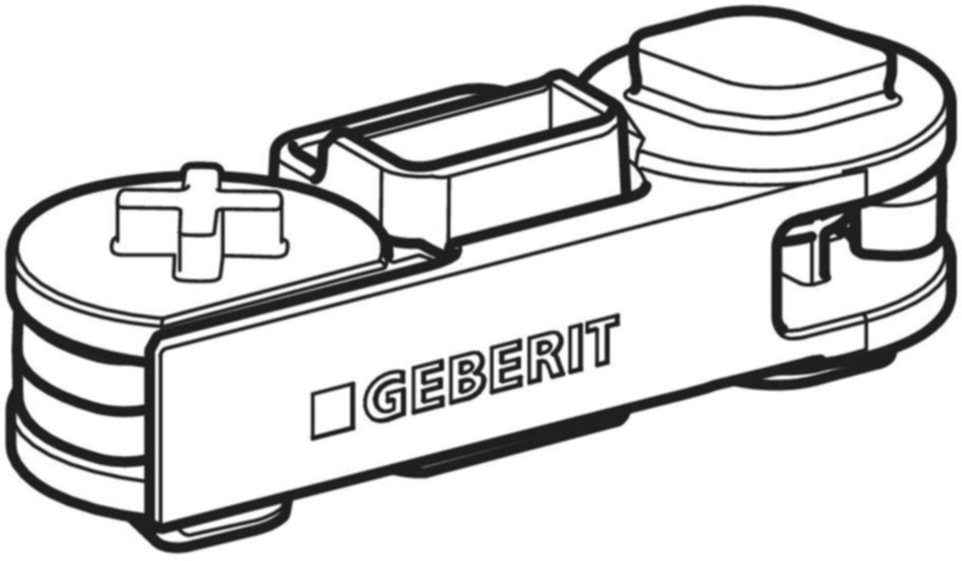 GIS-Pro Registerverbinder 461.703.00.1 - Geberit-GIS