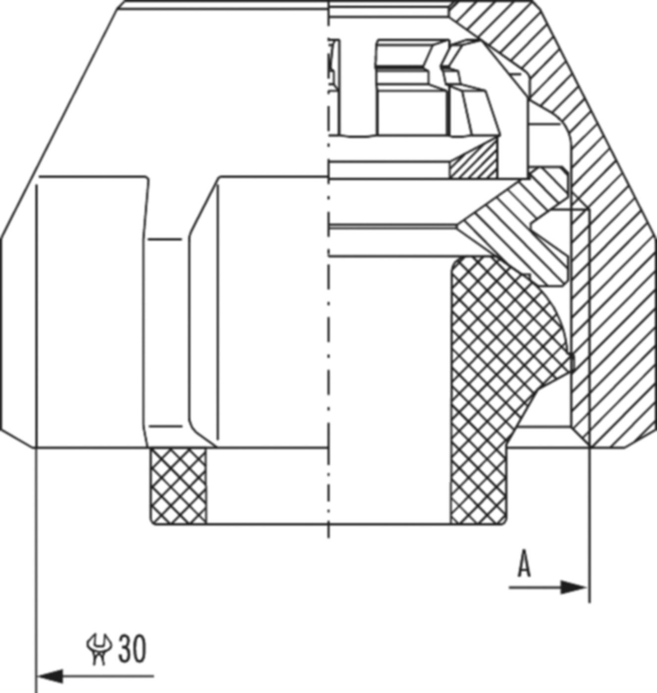 Klemmverschraubung MKV-M G 3/4"-16-18 mm Set à 2 Verschraubungen 2 855 0003 01 - Hummel Programm