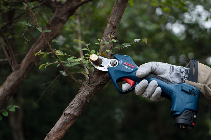 Akku-Gartenschere GGP 12V-25 bis Ø25mm, 4'500 Schnitte pro Akkuladung, 0.83kg - Bosch Elektrowerkzeuge