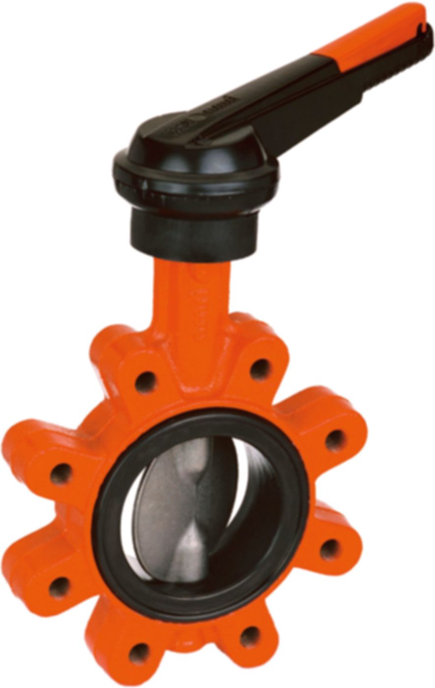 Endabsperrklappe Boax-SF m/Rasterhebel -20 bis +130°C PN 10 DN 250 - KSB Absperrklappen