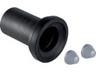 Anschlussstutzen 90mm 152.425.46.1 mit Manschette und Deckkappen - Geberit-Sifon + Apparateanschlüsse