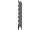 Einzelteil zu Einlege-RS Pipex Fuss mit Spitz schwarz 300 mm - Samvaz-Rohrschellen