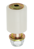 WEBI Führungsrolle, Polyamid D=50x35mm, verzinkt - Schiebetür- und Schiebetorbeschläge