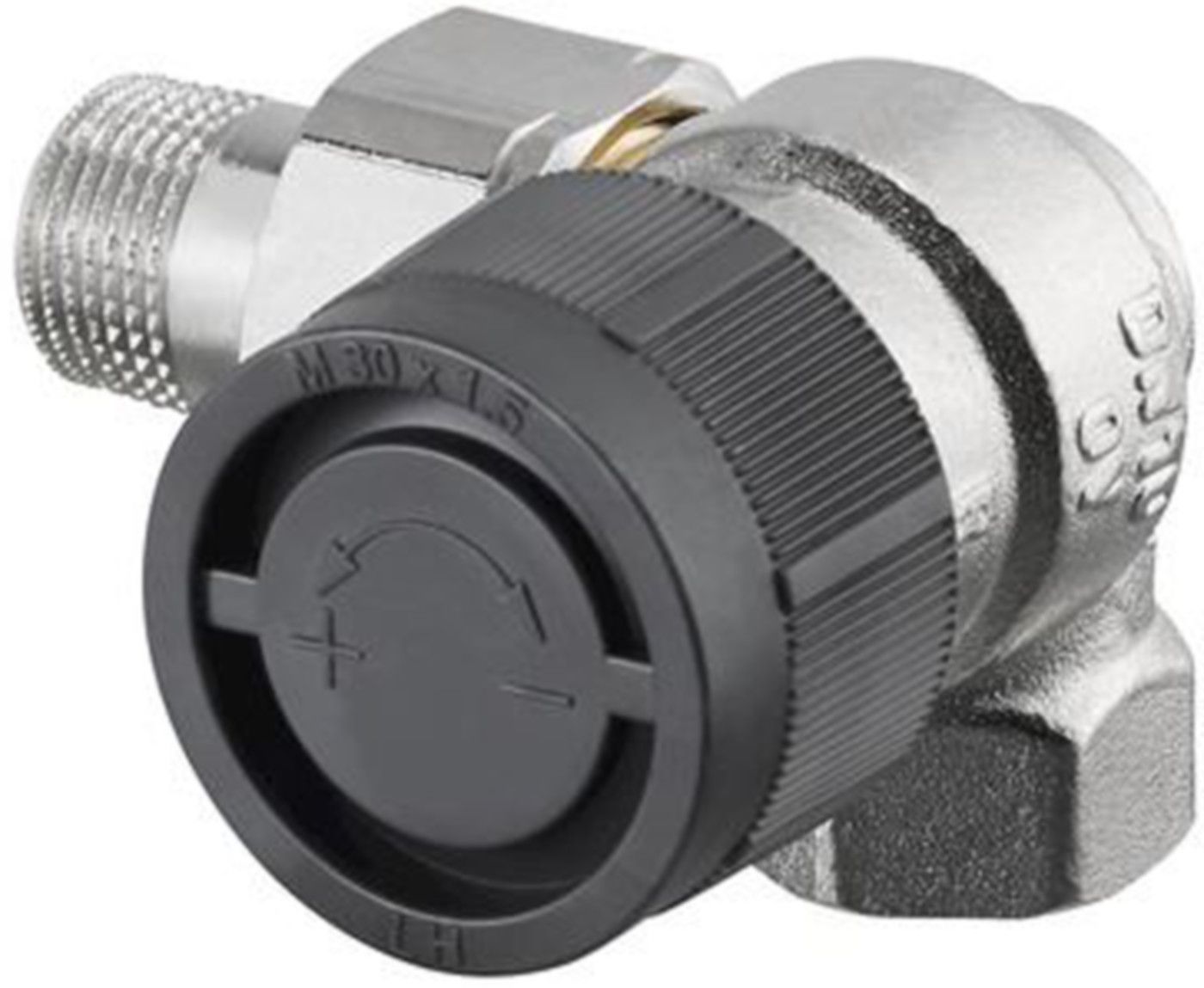 Thermostatventil o/Voreinst. Winkeleck Typ A 1/2" links 118 13 92 - Oventrop Programm