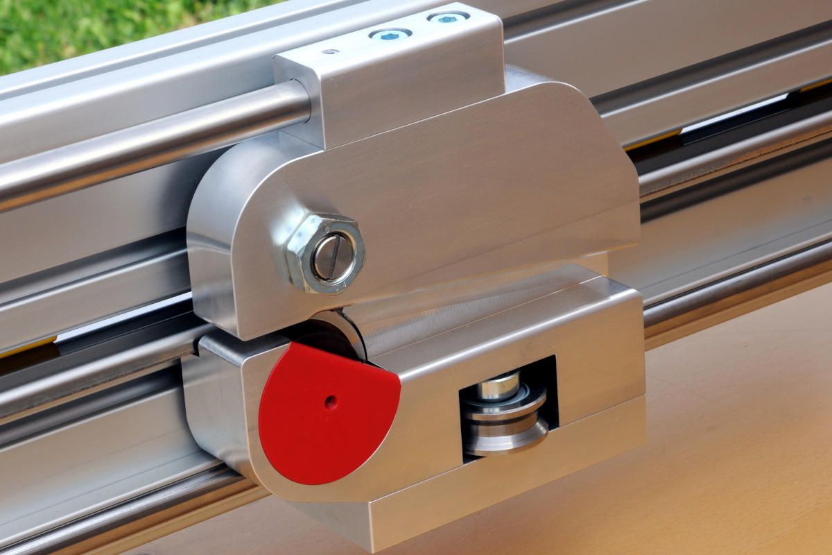 WUKO Rollenblechschere 1250 L=1.25m , Schneidrichtung von rechts - Spenglerwerkzeuge
