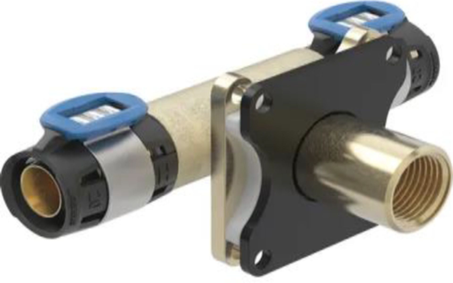 T-Wanddurchführung 90° 20mm-1/2" 620.813.00.1 - Geberit FlowFit-Rohre/Formstücke