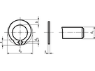 Spannringe Benzing SP 220 Federst BN832 2,5 - Bossard Schrauben