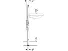 Element für Waschtisch 111.557.00.2 Typ 112, Standarmatur m/UP-Funktionsbox - Geberit-Duofix