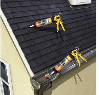 Sika BlackSeal BT, Bitumen-Abdichtung Kartusche à 300ml, schwarz - Dichten