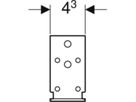 Systemwinkel 111.846.00.1 - Geberit-Duofix